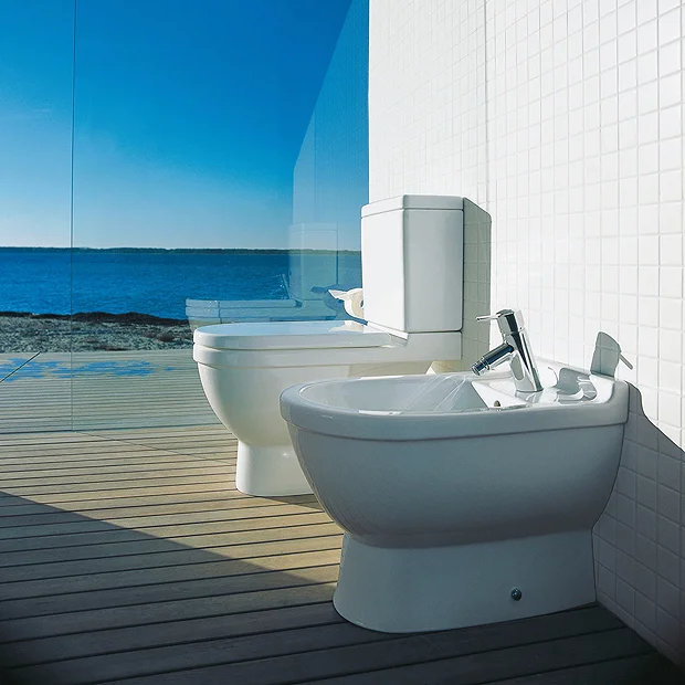 Duravit Starck 3 BTW Close Coupled Toilet + Seat 3 Duravit Starck 3 BTW Close Coupled Toilet + Seat
