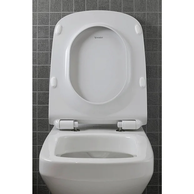 Duravit DuraStyle HygieneGlaze Back To Wall Toilet + Seat 6 Duravit DuraStyle HygieneGlaze Back To Wall Toilet + Seat - Image 4