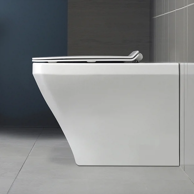 Duravit DuraStyle HygieneGlaze Back To Wall Toilet + Seat 8 Duravit DuraStyle HygieneGlaze Back To Wall Toilet + Seat - Image 6