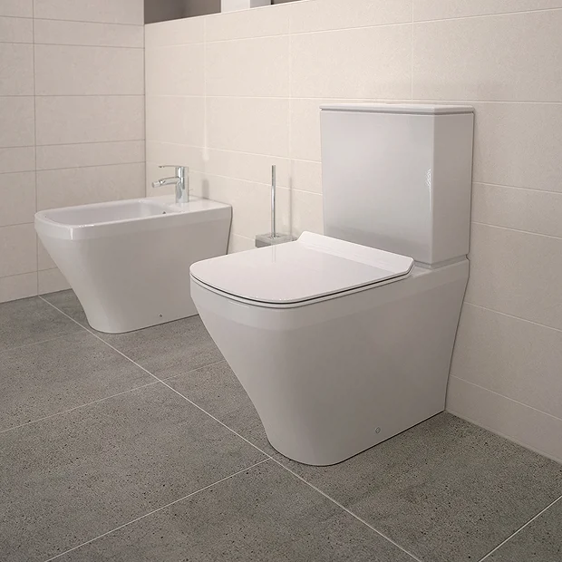 Duravit DuraStyle Short Projection Close Coupled Toilet + Seat 3 Duravit DuraStyle Short Projection Close Coupled Toilet + Seat