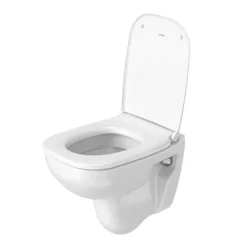 Duravit D-Code Compact Wall Hung Toilet + Seat -Bathroom And Toilet 2211090000 d2