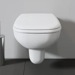 Duravit D-Code Compact Wall Hung Toilet + Seat -Bathroom And Toilet 2211090000 d4