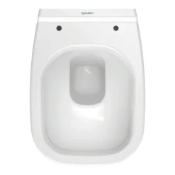 Duravit D-Code Compact HygieneGlaze Wall Hung Toilet + Seat -Bathroom And Toilet 2211092000 d2