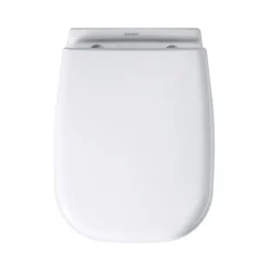 Duravit D-Code Compact HygieneGlaze Wall Hung Toilet + Seat -Bathroom And Toilet 2211092000 d3
