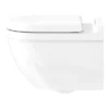 Duravit Starck 3 Rimless HygieneGlaze Durafix Wall Hung Toilet + Seat 1 Duravit Starck 3 Rimless HygieneGlaze Durafix Wall Hung Toilet + Seat -Bathroom And Toilet 2527092000 d4
