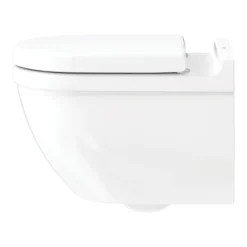 Duravit Starck 3 Rimless HygieneGlaze Durafix Wall Hung Toilet + Seat