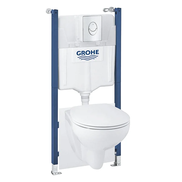 Grohe Solido Bau Ceramic Rimless 5-in-1 Pack 3 Grohe Solido Bau Ceramic Rimless 5-in-1 Pack