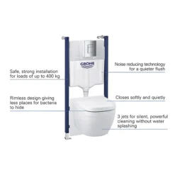 Grohe Solido Euro Ceramic Compact 5-in-1 Pack 8 Grohe Solido Euro Ceramic Compact 5-in-1 Pack -Bathroom And Toilet 39891000 d1