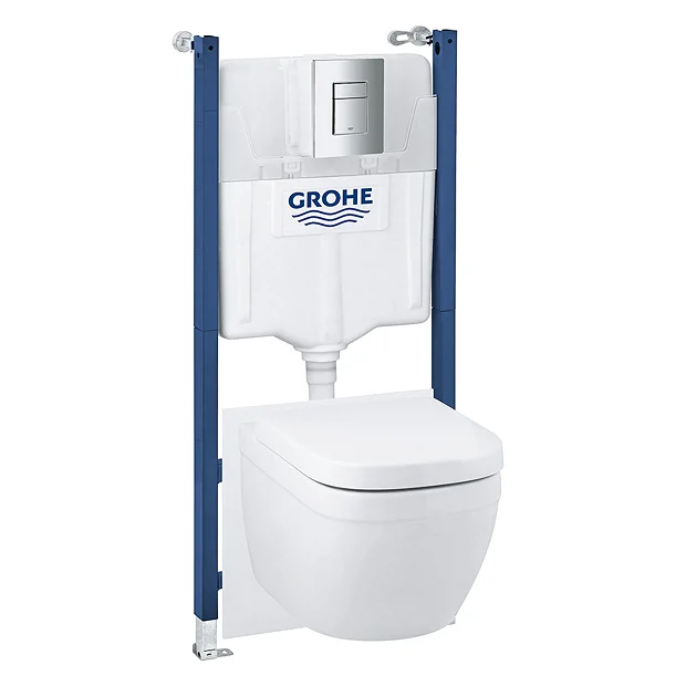 Grohe Solido Euro Ceramic Compact 5-in-1 Pack 3 Grohe Solido Euro Ceramic Compact 5-in-1 Pack
