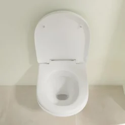 Villeroy & Boch Villeroy And Boch O.novo DirectFlush Wall Hung Toilet W/ Soft Close Toilet Seat 8 Villeroy & Boch Villeroy And Boch O.novo DirectFlush Wall Hung Toilet W/ Soft Close Toilet Seat -Bathroom And Toilet 5688hr01 d1