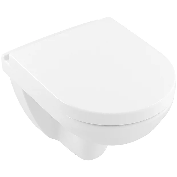 Villeroy & Boch Villeroy And Boch O.novo DirectFlush Wall Hung Toilet W/ Soft Close Toilet Seat 4 Villeroy & Boch Villeroy And Boch O.novo DirectFlush Wall Hung Toilet W/ Soft Close Toilet Seat - Image 2