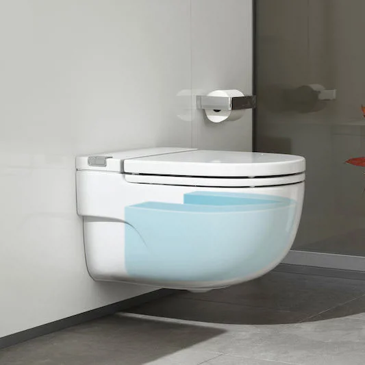 Roca In-Tank Meridian Wall Hung Toilet With Integrated Cistern, Soft Close Seat + Frame 7 Roca In-Tank Meridian Wall Hung Toilet With Integrated Cistern, Soft Close Seat + Frame - Image 5