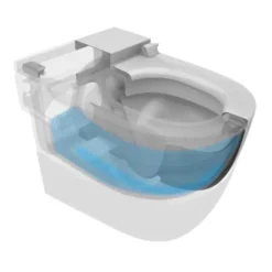 Roca In-Tank Meridian Back To Wall Toilet With Integrated Cistern + Soft Close Seat -Bathroom And Toilet 893303000 d2