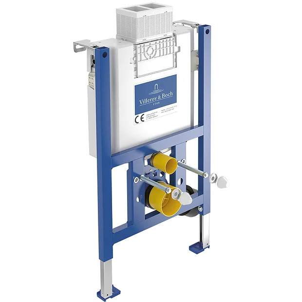 Villeroy & Boch Villeroy And Boch ViConnect 980mm Toilet Support Frame With Dual Flush Cistern 3 Villeroy & Boch Villeroy And Boch ViConnect 980mm Toilet Support Frame With Dual Flush Cistern