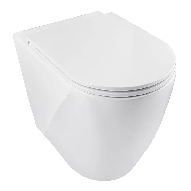 BagnoDesign Envoy Rimless Back To Wall Toilet With Seat 4 BagnoDesign Envoy Rimless Back To Wall Toilet With Seat - Image 2