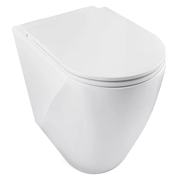 BagnoDesign Envoy Comfort Height Back To Wall Toilet With Soft Close Seat 3 BagnoDesign Envoy Comfort Height Back To Wall Toilet With Soft Close Seat