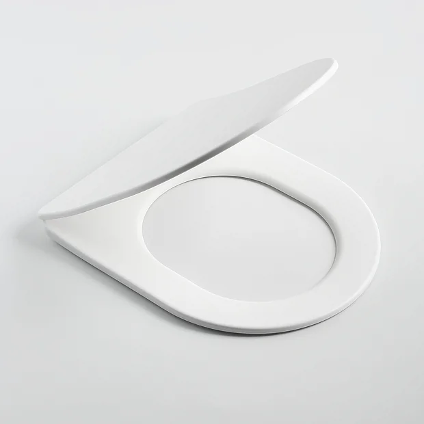 Arezzo Matt White Rimless Back To Wall Toilet Incl. Soft Close Seat 5 Arezzo Matt White Rimless Back To Wall Toilet Incl. Soft Close Seat - Image 3