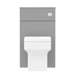 Arezzo 500 Matt Grey WC Unit With Cistern + Square Pan -Bathroom And Toilet az5wcgsqd3