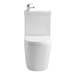 Arezzo Space Saving Combined Two-In-One Wash Basin + Rimless Toilet 11 Arezzo Space Saving Combined Two-In-One Wash Basin + Rimless Toilet -Bathroom And Toilet azcc2in1 d1