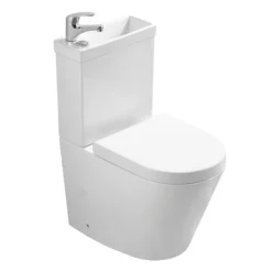 Arezzo Space Saving Combined Two-In-One Wash Basin + Rimless Toilet 10 Arezzo Space Saving Combined Two-In-One Wash Basin + Rimless Toilet -Bathroom And Toilet azcc2in1 d5