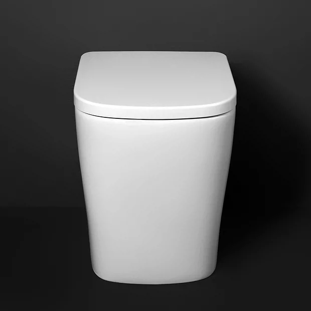 Arezzo Square BTW Rimless Toilet With Soft Close Seat 6 Arezzo Square BTW Rimless Toilet With Soft Close Seat - Image 4