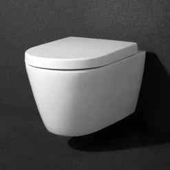 Arezzo Wall Hung Toilet Incl. Soft Close Seat 13 Arezzo Wall Hung Toilet Incl. Soft Close Seat -Bathroom And Toilet azwhpan d4