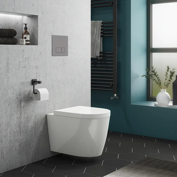 Dual Flush Concealed WC Cistern With Wall Hung Frame + Arezzo Toilet 4 Dual Flush Concealed WC Cistern With Wall Hung Frame + Arezzo Toilet - Image 2