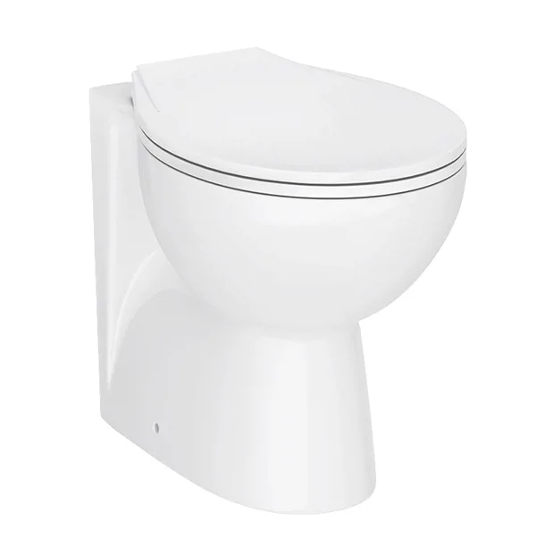 Standard Ceramic Back To Wall Toilet Pan 4 Standard Ceramic Back To Wall Toilet Pan - Image 2