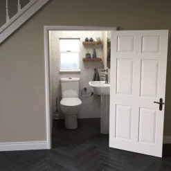 Grohe Bau Rimless Close Coupled Toilet With Soft Close Seat (Bottom Inlet) -Bathroom And Toilet bauccwc1 d5