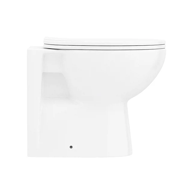 Standard Ceramic Back To Wall Toilet Pan 6 Standard Ceramic Back To Wall Toilet Pan - Image 4