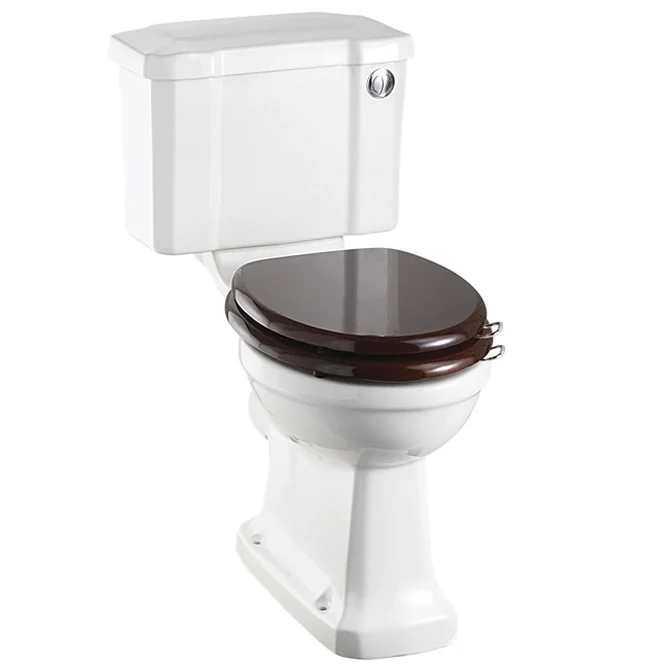 Burlington Cloakroom Slimline Toilet - Button Flush 4 Burlington Cloakroom Slimline Toilet - Button Flush - Image 2