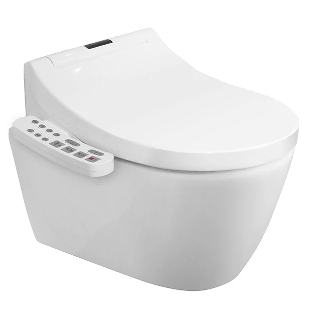 Bianco Wall Hung Smart Toilet With Bidet Wash Function, Heated Seat + Dryer 7 Bianco Wall Hung Smart Toilet With Bidet Wash Function, Heated Seat + Dryer - Image 5