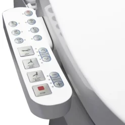 Bianco Wall Hung Smart Toilet With Bidet Wash Function, Heated Seat + Dryer 13 Bianco Wall Hung Smart Toilet With Bidet Wash Function, Heated Seat + Dryer -Bathroom And Toilet bwh43tsb n detail3