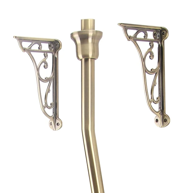 Carlton Antique Brass Traditional High Level Toilet With Soft Close Seat 8 Carlton Antique Brass Traditional High Level Toilet With Soft Close Seat - Image 6