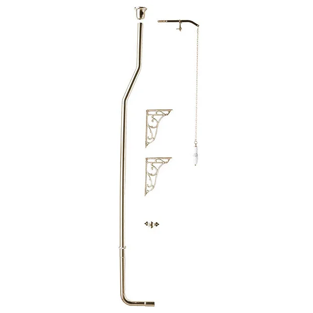 Carlton Gold High Level Traditional Toilet (WC, Cistern + Pan) 3 Carlton Gold High Level Traditional Toilet (WC, Cistern + Pan)