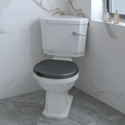 Chatsworth Traditional Corner Toilet + Soft Close Seat 10 Chatsworth Traditional Corner Toilet + Soft Close Seat -Bathroom And Toilet cctblk d3