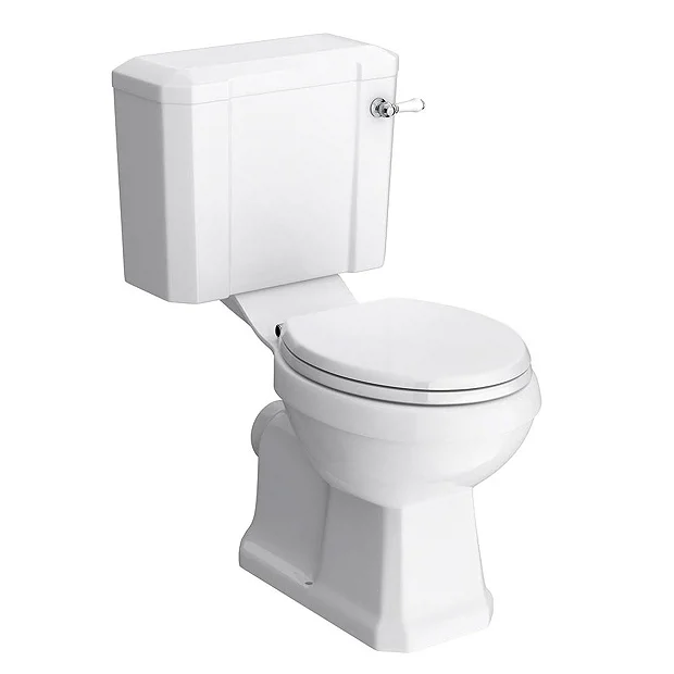 Chatsworth Close Coupled Traditional Toilet + Soft Close Seat 4 Chatsworth Close Coupled Traditional Toilet + Soft Close Seat - Image 2