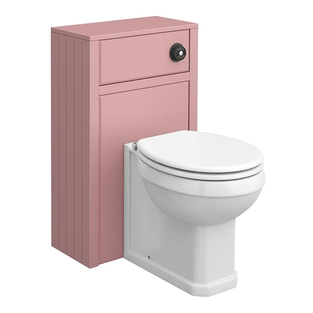 Chatsworth Traditional Dusky Pink Complete Toilet Unit 4 Chatsworth Traditional Dusky Pink Complete Toilet Unit - Image 2