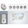 RAK Cloud Matt White Rimless Back To Wall Pan + Soft Close Seat 1 RAK Cloud Matt White Rimless Back To Wall Pan + Soft Close Seat -Bathroom And Toilet clobtwgw d2 2