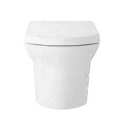 Hudson Reed Maya Wall Hung Pan With Soft Close Seat 8 Hudson Reed Maya Wall Hung Pan With Soft Close Seat -Bathroom And Toilet clt007 detail1