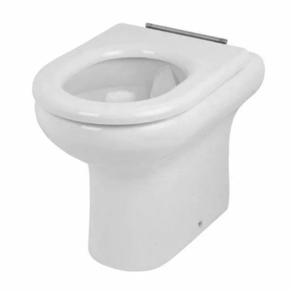 RAK Compact Special Needs 425mm High Rimless Back To Wall WC Pan 4 RAK Compact Special Needs 425mm High Rimless Back To Wall WC Pan - Image 2