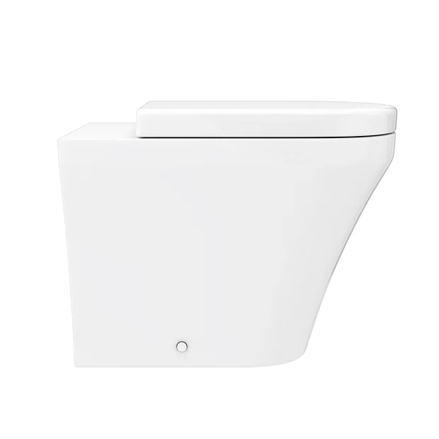 Hudson Reed Luna Round Back To Wall Pan With Top-Fixing Soft Close Seat 8 Hudson Reed Luna Round Back To Wall Pan With Top-Fixing Soft Close Seat - Image 6