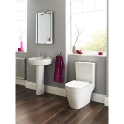 Nuie Provost Close-Coupled Toilet With Soft Close Seat