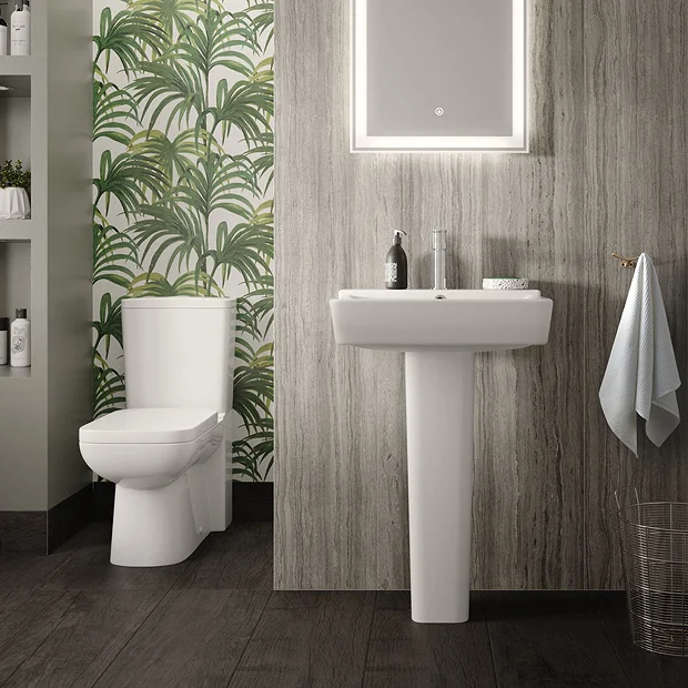 Hudson Reed Arlo Flush To Wall Toilet + Soft Close Seat 7 Hudson Reed Arlo Flush To Wall Toilet + Soft Close Seat - Image 5