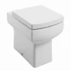 Toreno Gloss White WC Unit With Cistern + Slimline Soft Close Seat W500 X D200mm 1 Toreno Gloss White WC Unit With Cistern + Slimline Soft Close Seat W500 X D200mm -Bathroom And Toilet cubobtw l