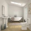 Darwin Traditional Close Coupled Toilet + Soft Close Seat 2 Darwin Traditional Close Coupled Toilet + Soft Close Seat -Bathroom And Toilet darccnd2