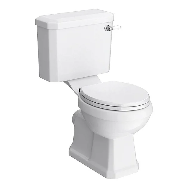 Darwin Traditional Close Coupled Toilet + Soft Close Seat 4 Darwin Traditional Close Coupled Toilet + Soft Close Seat - Image 2