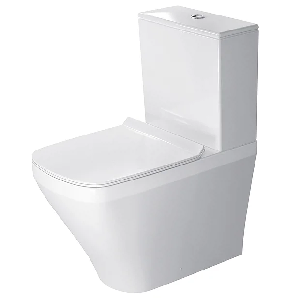 Duravit DuraStyle HygieneGlaze Short Projection Close Coupled Toilet + Seat 4 Duravit DuraStyle HygieneGlaze Short Projection Close Coupled Toilet + Seat - Image 2