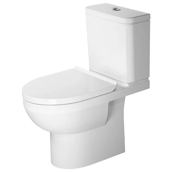 Duravit DuraStyle Basic Rimless Close Coupled Toilet (4.5/3 L Flush) + Seat 4 Duravit DuraStyle Basic Rimless Close Coupled Toilet (4.5/3 L Flush) + Seat - Image 2
