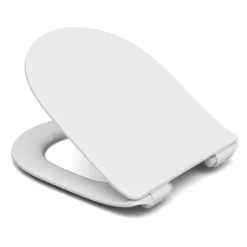 Orion Modern Short Projection Toilet + Slim Soft Close Seat 8 Orion Modern Short Projection Toilet + Slim Soft Close Seat -Bathroom And Toilet dsmsc10y l 1